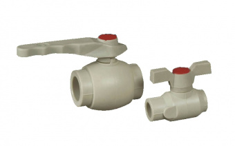 Кран 20 пластиковый шаровой (FV-plast)